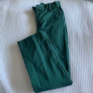 Green Twill Pants